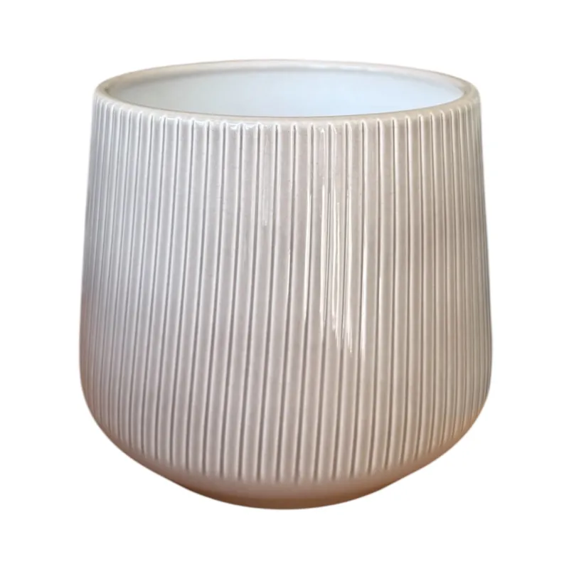 HÖRTER Übertopf '861', Ø12 cm, grau-lasur - Gallerie Bild 1